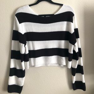 Cropped sweater
